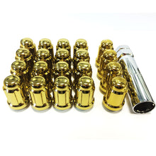 Load image into Gallery viewer, ICONIC AUTO DESIGN 12x1.50 STEEL SLIMLINE WHEEL NUTS 20 PACK - COLOUR OPTIONS