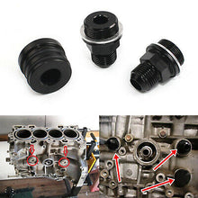 Load image into Gallery viewer, ICONIC AN10 BAFFLED BREATHER CATCH CAN KIT (SCREW-IN) - B SERIES