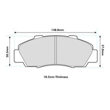 Load image into Gallery viewer, HONDA CIVIC EK9 DC2 PRELUDE FRONT PBS PERFORMANCE BRAKE PAD SET