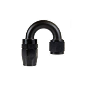 ICONIC BLACK AN6 RUBBER BRAIDED PIPE AND CONNECTIONS - OPTIONS