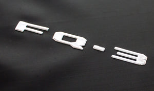 Mitsubishi Lancer Evolution FQ300 Badge ( Chrome or Black )
