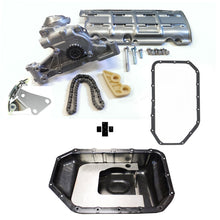 Load image into Gallery viewer, HONDA K20A2 K24 EP3 / DC5 OIL PUMP CONVERSION KIT WITH STEEL BAFFLED SUMP