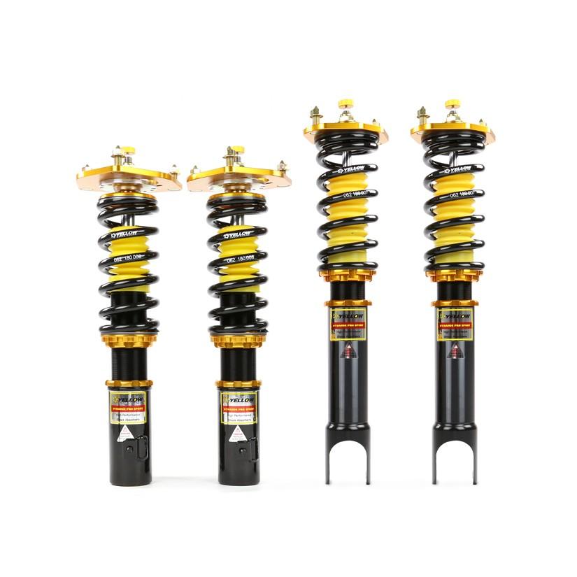 YELLOW SPEED RACING DYNAMIC PRO SPORT COILOVERS HONDA INTEGRA TYPE R DC2 94-01 - FORK TYPE