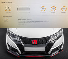 Load image into Gallery viewer, Honda Civic FK2 Replica Type R Front Lip